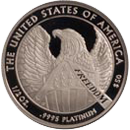 Platinum American Eagle Bullion Coin Reverse Platinum American Eagle Bullion Coin Reverse