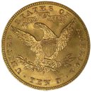 $10 Liberty Gold Coin Reverse $10 Liberty Gold Coin Reverse
