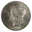 Morgan Silver Dollar Obverse