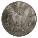 Morgan Silver Dollar Reverse